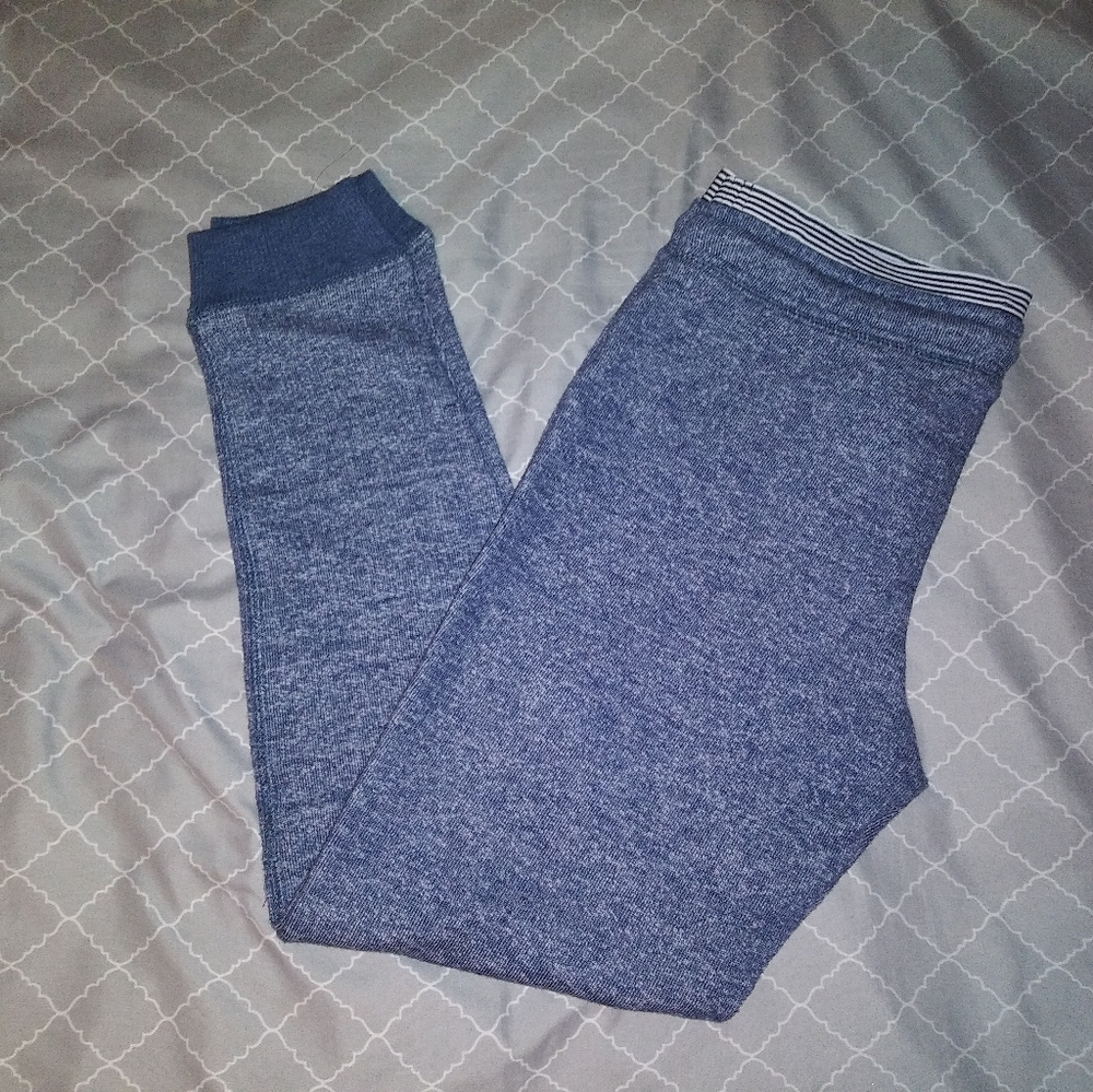 Blue sweat pants